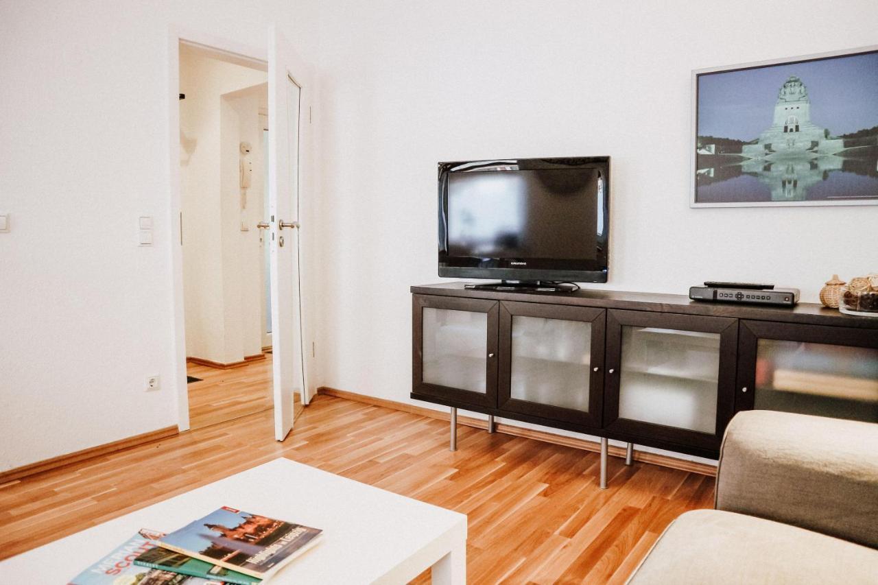 Gemütliche FeWo mit Balkon Leipzig Exterior foto