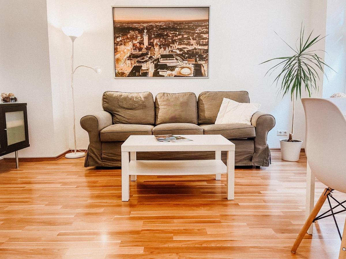 Gemütliche FeWo mit Balkon Leipzig Exterior foto